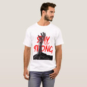 Stay Strong Motivational Quote Design  T-Shirt (Vorne ganz)