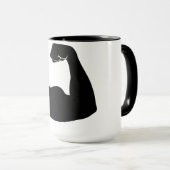 Stay Strong Personalized Support  Tasse (VorderseiteRechts)