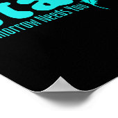 Stay Tomorrow Need You Suicide Prevention Awarenes Poster (Ecke)