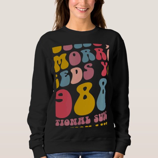Stay Tomorrow Needs You 988 Mental Health Awarenes Sweatshirt (Vorderseite)