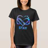 Stay Tomorrow Needs You Semicolon Suicide Preventi T-Shirt (Vorderseite)