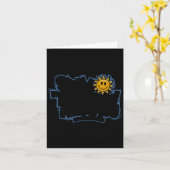 Stay Tomorrow Needs You, Suicide Awareness Mental Karte (Gelbe Blume)