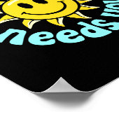 Stay Tomorrow Needs You, Suicide Awareness Mental Poster (Ecke)