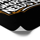 Stay Tomorrow Needs You, Suicide Awareness Mental Poster (Ecke)