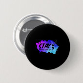 Stay Tomorrow Needs You Suicide Prevention Awarene Button (Vorne & Hinten)