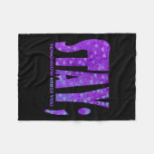 Stay Tomorrow Needs You Suicide Prevention Awarene Fleecedecke (Vorderseite (Horizontal))