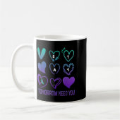 Stay Tomorrow Needs You Suicide Prevention Awarene Kaffeetasse (Links)