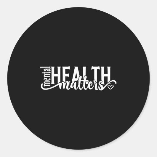 Stay Tomorrow Needs You Suicide Prevention Awarene Runder Aufkleber (Vorderseite)