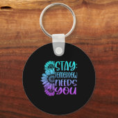 Stay Tomorrow Needs You Suicide Prevention Awarene Schlüsselanhänger (Vorderseite)