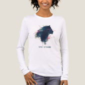 Stay Unlimited – Girl Face Minimal Art Tee (Vorderseite)