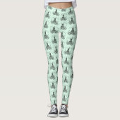 Stay Weird Catopus Cat and Octopus Mashup Leggings (Vorderseite)