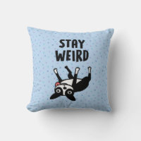 Stay Weird Funny Boston Terrier Dog