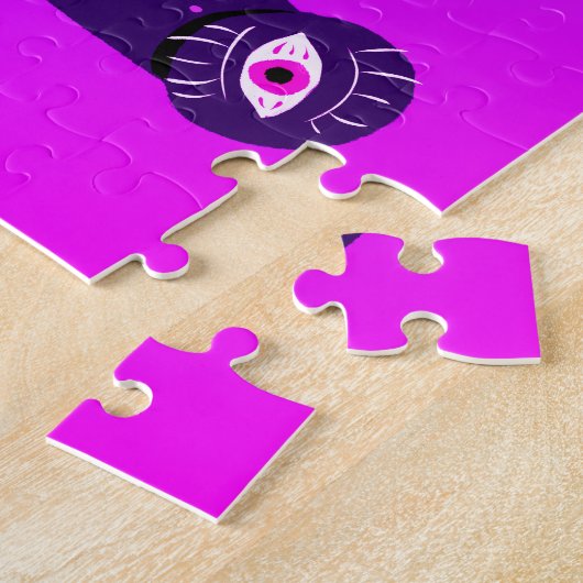 Stay Weird Funny Strange Creepy Psychedelic Jigsaw Puzzle (Seite)