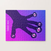 Stay Weird Funny Strange Creepy Psychedelic Jigsaw Puzzle (Horizontal)