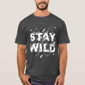 Stay Wild Boho Style Shirt (Vorderseite)