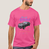Stay Wild Borcalli Apparel Basic Dunkles T-Shirt (Vorderseite)