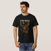 Stay Wild Deer T-Shirt (Vorne ganz)