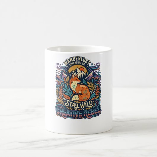 Stay Wild – Free Spirit for Adventurous Souls Kaffeetasse (Mittel)