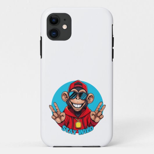 Stay Wild - Funny Streetwear Case-Mate iPhone Hülle (Rückseite)