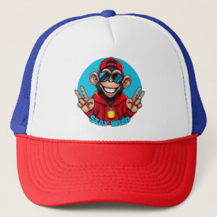 Stay Wild - Funny Streetwear Truckerkappe