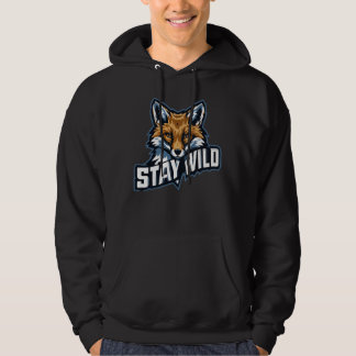 STAY WILD – Natur & Abenteuer Motiv für Freigeiste Hoodie