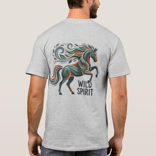 stay wild T-Shirt (Rückseite)