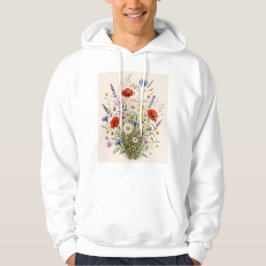 Stay Wild | Vintage Wild Herbs Botanical Design Hoodie