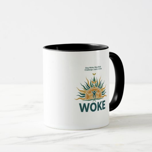 Stay Woke Mug Tasse (VorderseiteRechts)