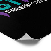 Stay Your Story Is Not Over Yet Suicide Prevention Poster (Ecke)