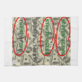 Stayin' Alive/2025 Geschirrtuch (Horizontal)