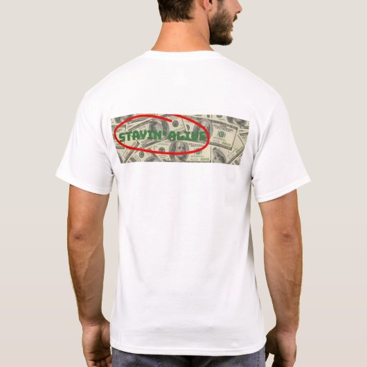 Stayin' Alive/2025 T-Shirt (Rückseite)