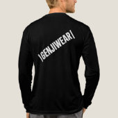 STAYREAL - Fett Minimalistische Streetwear Stateme Tri-Blend Shirt (Rückseite)