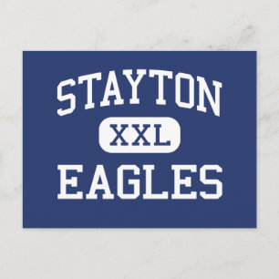 Stayton - Eagles - High School - Stayton Oregon Postkarte