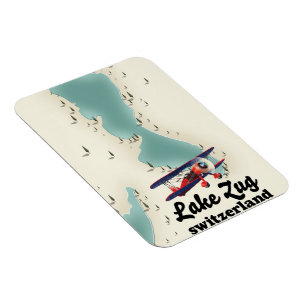 Staz - Schweiz Seeblick Magnet