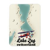 Staz - Schweiz Seeblick Magnet (Vertikal)