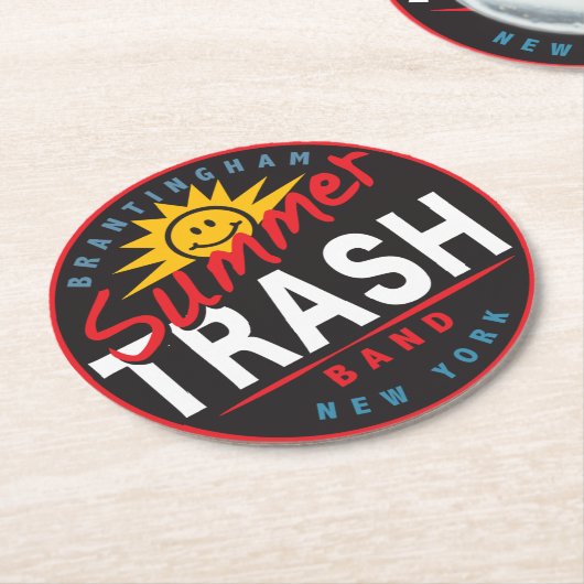 STB Papier-Becherdeckel Runder Pappuntersetzer (Angewinkelt)