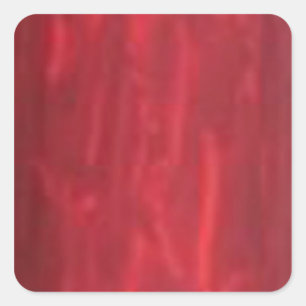 STBX Rosenberg Sparkling Red Rouge Collection Quadratischer Aufkleber