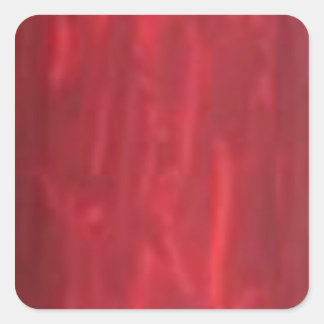 STBX Rosenberg Sparkling Red Rouge Collection Quadratischer Aufkleber