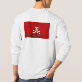 STC-Piraten-Flaggen-lange Hülse T-Shirt (Rückseite)