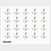 STC Tennis Week Stickers (Blatt)