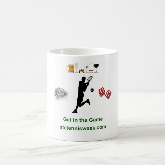STC-Tennis-Wochen-Tasse Kaffeetasse (Mittel)