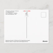 Std. Baden am Strand Postkarte (Rückseite)