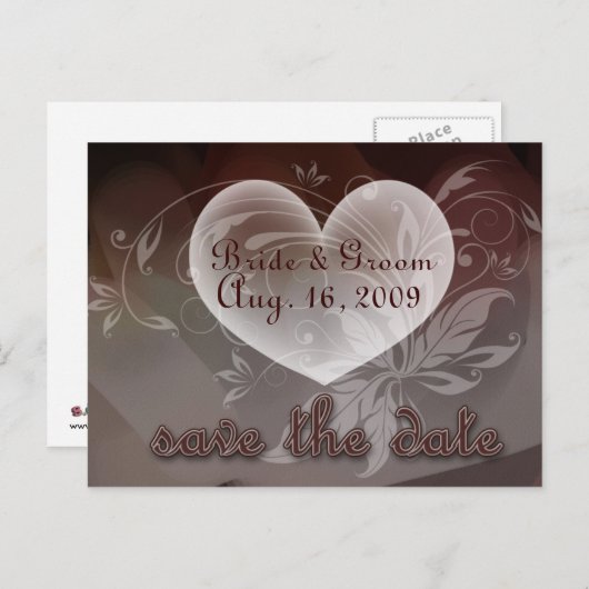 STD_hertswirl Postkarte (Vorne/Hinten)