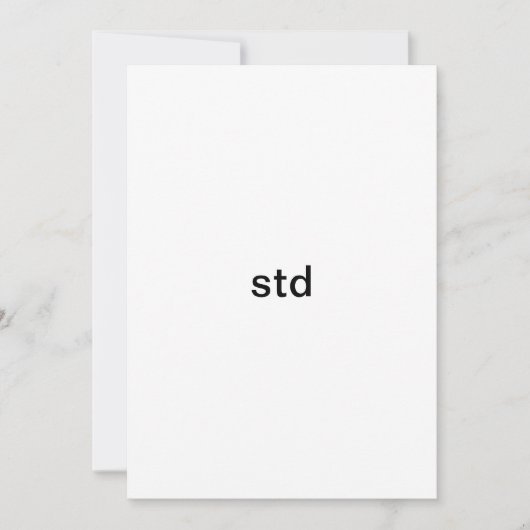 Std Save The Date (Vorderseite)