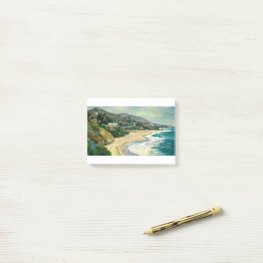 STE86 Küste Cove.tif Post-it Klebezettel (Auf Schreibtisch)