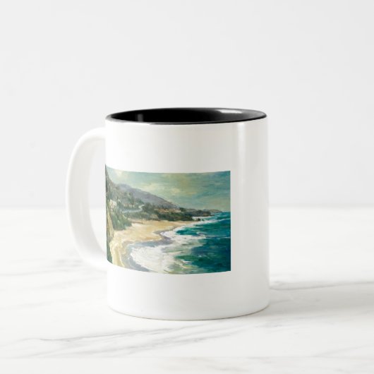 STE86 Küste Cove.tif Zweifarbige Tasse (Vorderseite Links)