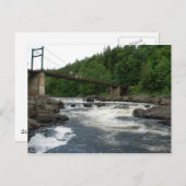 Ste Anne Canyon Postkarte (Vorne/Hinten)