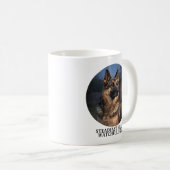 Steadfast Heart German Shepherd Kaffeetasse (VorderseiteRechts)