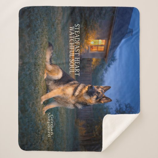 Steadfast Heart German Shepherd Sherpadecke (Vorderseite)