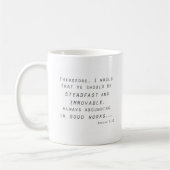 Steadfast immovable mosiah lds scripta kaffeetasse (Links)